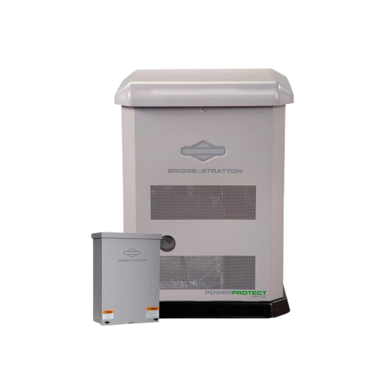 Briggs & Stratton PP13 Standby Generator 13/11.5kW Bundle + 100 amp 16 - circuit Transfer Switch