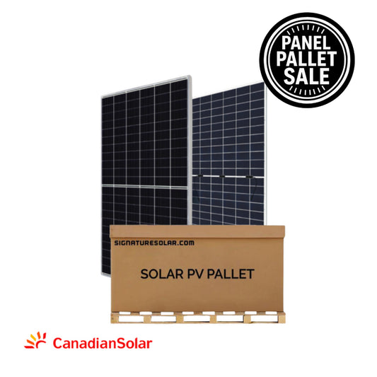 Canadian Solar 695W Pallet of TOPcon Solar Panels | 31 Panels