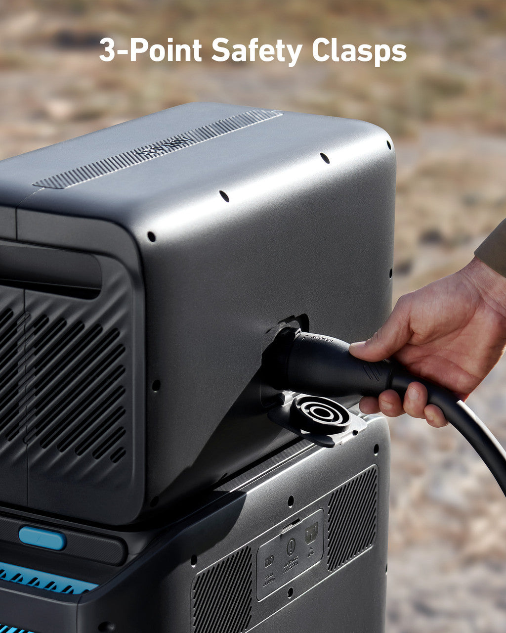 Anker SOLIX F2600 Portable Solar Battery Generator 2560Wh | 2400W + up to 400W Anker Solar Panels [KIT-AK001]