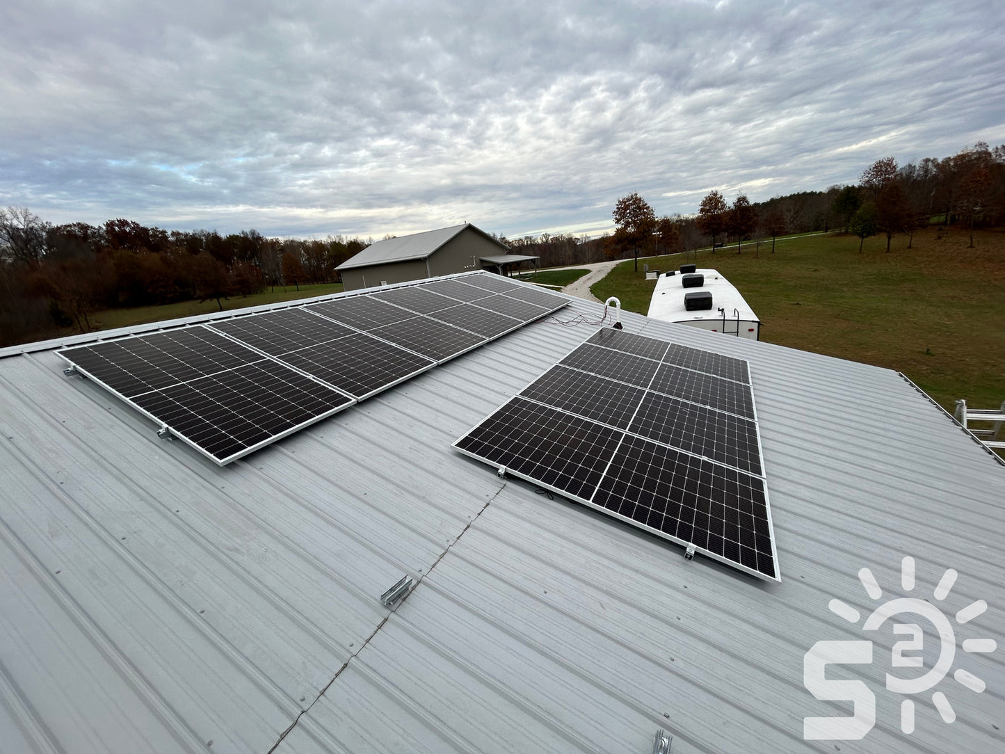 BlueSun 460W Pallet of Bifacial Solar Panels | 36 Panels